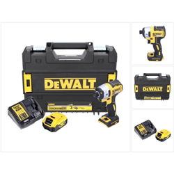 DeWalt DCF 887 Avvitatore a impulsi brushless 18 V XR con attacco esagonale 1/4' in valigetta TStak+ 1x Batteria 5 Ah + Caricatore características
