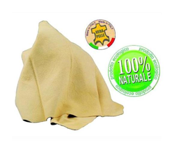Pelle Scamosciata Naturale Concia Olio Di Pesce Cm. 55X36 precio