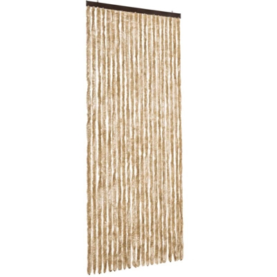 Zanzariera 90x220 cm Ciniglia Beige - Beige - Vidaxl