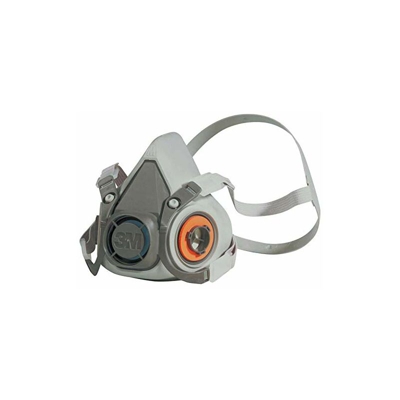 6300L Respiratore a Semimaschera Riutilizzabile, Taglia Grande - 3M