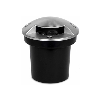 Segnapasso led 5w silver con monoemissione luminosa carrabile 3000K