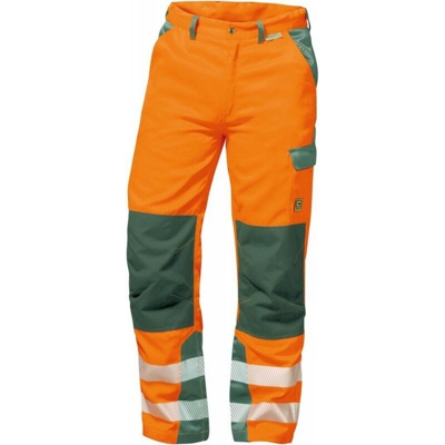 FP - Pantaloni Alta Visibilità Nizza, Ta56 Arancione-Grigio