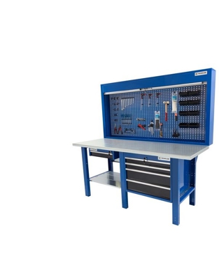 Tecnolam - Banco da lavoro Werkmeister 2000 1 modulo 4 Cassetti (720*615*565 )/ 1 Cassetto 600*510*145 pannello posteriore modulo pratico Piana in
