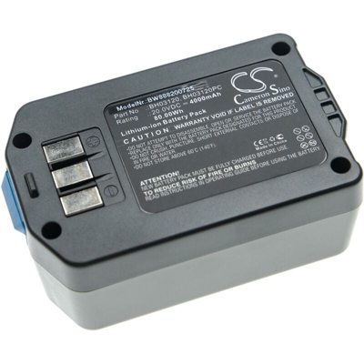 vhbw batteria compatibile con Hoover BH50140, BH52120PC, BH52160PC, Handheld Vacuum aspirapolvere home cleaner (4000mAh, 20V, Li-Ion)
