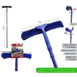 Bighouse It - LAVAVETRO IRGE MICROFIBRA+GOMMA+MANICO TELESC. CM.120 características