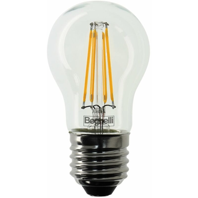 Beghelli 56482 Lampada Led Natural Color Zaffiro Cri95 Sfera 470L 5W E27 2700K