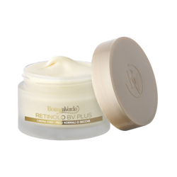 Retinolo Bv Plus - Crema facial - antiedad y elastizante - con Pro-Retinol, Colágeno vegetal y ácido Hialurónico (50 ml) - pieles normales o secas características