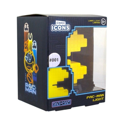 Paladone Prodotti - Pac-Man 3D Mini Lampada 10 cm, multicolore