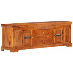 Mobile Porta Tv 119x30x40 Cm In Legno Massello Di Acacia características