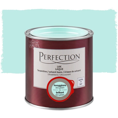 Perfection lacca a base solvente - Gloss - 54 Sea Green - 375ml - 5m - Ultra Covering - Sea Green