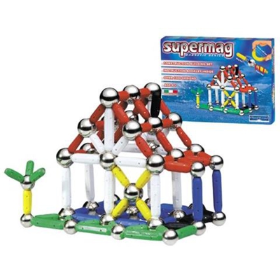 Supermag 120 Pz Construction Building Set Over 1000 Designs