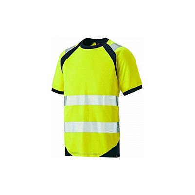 Dickies SA1008 - Maglietta HV Temp-IQ, taglia XXXL, colore: Giallo
