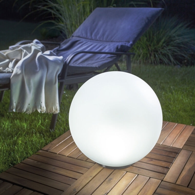 Esotec - Sfera solare luminosa da 40 cm con regolazione del colore della luce. Lampada solare da giardino 102611