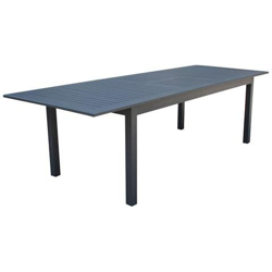 Argentum - Tavolo Da Giardino Allungabile In Alluminio 220/280 X 100 características