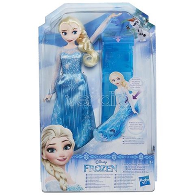 Frozen Elsa Con Slitta Disney - Bambole E Accessori