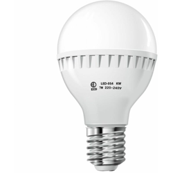 ECD Germany Lampadina Faretto a LED E27 7W Bianco Freddo 220-240V 458 Lumen 6000K Lampadine LED Decorative Lampada da Tavolo a Risparmio Energetico precio