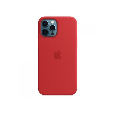 Custodia MagSafe in silicone per iPhone 12 Pro Max - (PRODUCT)RED - Apple