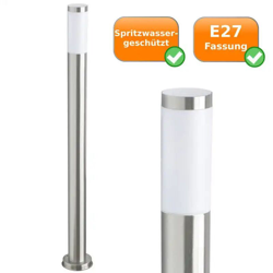 Lampada Palo Da Giardino Per Esterni Acciaio Inox Illuminazione a Led 110 Cm características