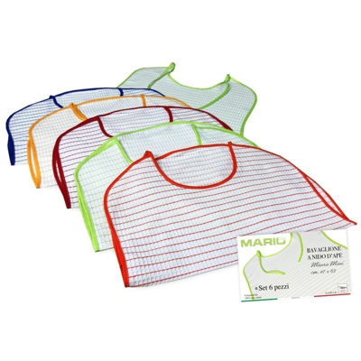 Tex Family - SET BAVAGLIONE ADULTO MARIO © in NIDO APE bavaglio con LACCI conf. 6 PEZZI