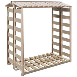 Deposito Per Legname Capanno 150x100x176 Cm Pino Impregnato precio