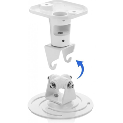 Staffa Universale a Soffitto per Proiettore, Bianco - Techly precio
