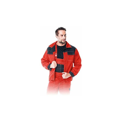 Mmbcb_L Multi Master - Camicetta protettiva, taglia L, colore: Rosso/Nero - Reis