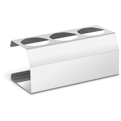 Espositore Porta Dispenser Per Salse Contenitore In Acciaio Inox Per 3 Bottiglie