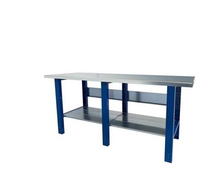 Tecnolam - Banco da lavoro Werkmeister 2000 base/ piana in ferro zincato