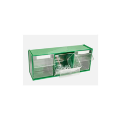 No Brand - Cassettiere componibili 'VIPA' CASSETTIERA FOX 105 3 CASSETTI VERD en oferta