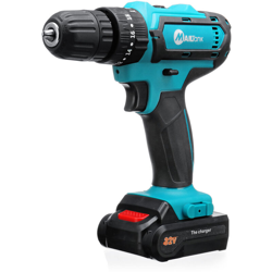 Augienb - Trapano avvitatore a batteria ricaricabile 3 IN 1 2 Cacciavite elettrico a batteria a 2 velocità 32V 6000mah en oferta