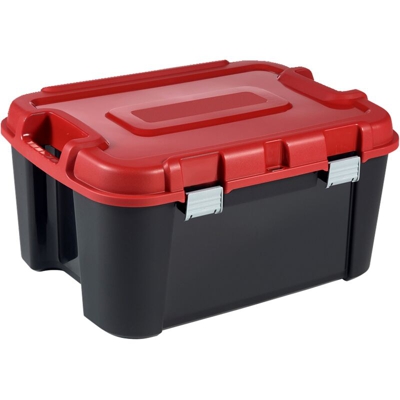 Allibert custodia totem nero-rosso 140L