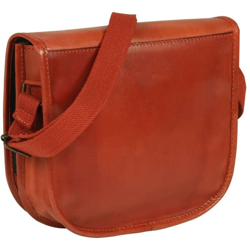 Borsa da Donna in Vera Pelle Tanno - Marrón - Vidaxl en oferta