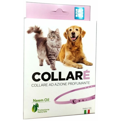 AHP - Collaré Protezione Naturale Neem Colore Rosa Fragranza Aromatica