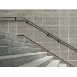 KIT CORRIMANO A MURO STEEL 30 Grigio Ghisa en oferta