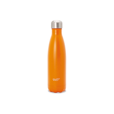 Wd Lifestyle Bottiglia Termica 500Ml Mandarino Borraccia Caldo Freddo Eco