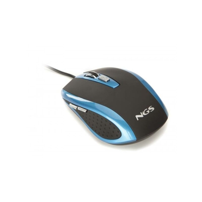 NGS Blue tick mouse USB tipo A Ottico 1600 DPI Mano destra