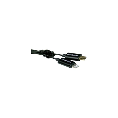 M-CUSBZIPC cavo Lightning 1,4 m Nero - Mediacom