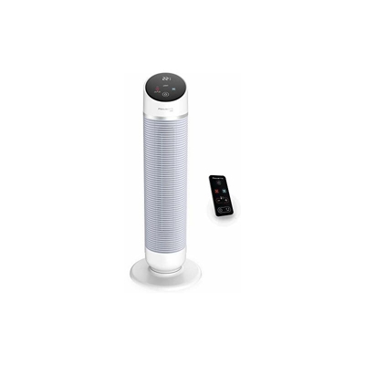 Rowenta Hot & Cool Silent HQ8110 Ventola, Riscaldatore e Filtra l'aria, Silent 63 dB, con modalit? intelligente, Eco, accensione programmabile,