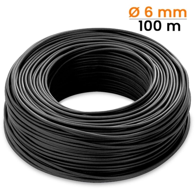 Cavo nero - lunghezza 100 mt