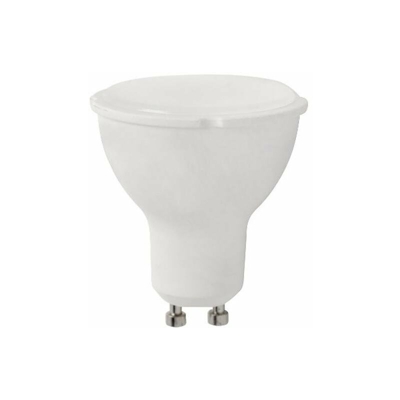 lampadina led 10 watt 120° 15000 ore 220-240 volt CE GU10 bianco caldo no spe woj13256