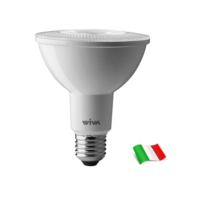 Wiva Group - Lampadina a LED E27 PAR30 15W 3000K° Bianca 45° Wiva
