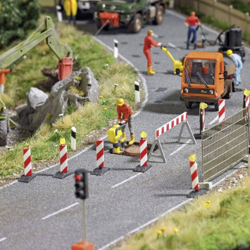 Busch 7803 Action-Set ruttelstampfer H0 Modello pronto, già assemblato, Dipinto precio