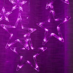 Drillpro - 138Pcs LED Star Light House Style Fairy String Wedding Lampada colorata per decorazioni per feste (rosa, spina europea) características