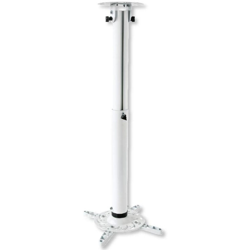 Supporto a Soffitto per Proiettori Estensione 500-770 mm Bianco - Techly en oferta