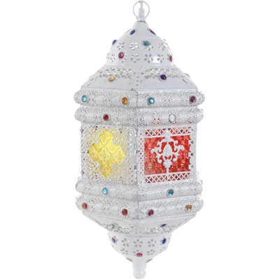 Lampadario Acrilico Metallo (28 x 24 x 58 cm) - Dekodonia