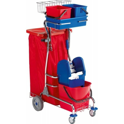 Trolley 750X460X1220Mm Pulizia