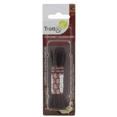 Gubra - LACCI CORDA MARRONI CM 120 1 PAIO