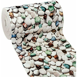 Tappeto Cucina Gomma Antimacchia Pietre Colorate Antiscivolo Passatoia Varie Misure Multiuso Bagno Camera - 50x400 cm características