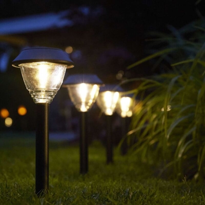 Luxform Faretti Solari a LED da Giardino Kodiak 2 pz - Antracite