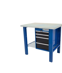 Tecnolam - Banco da lavoro Werkmeister 1000 4 cassetti laterali - piana in ferro precio